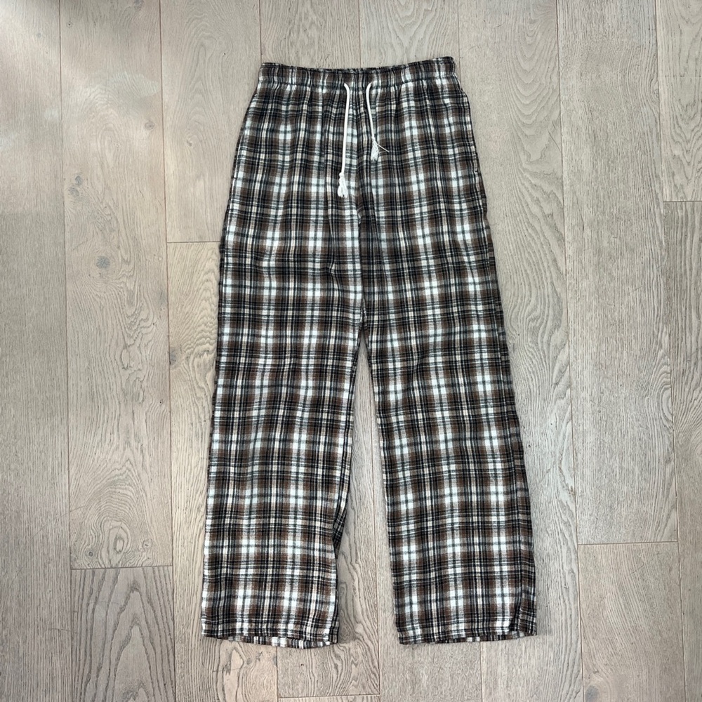 Brandy Melville John Galt Women’s Size S M One Size Plaid Pajama Pants